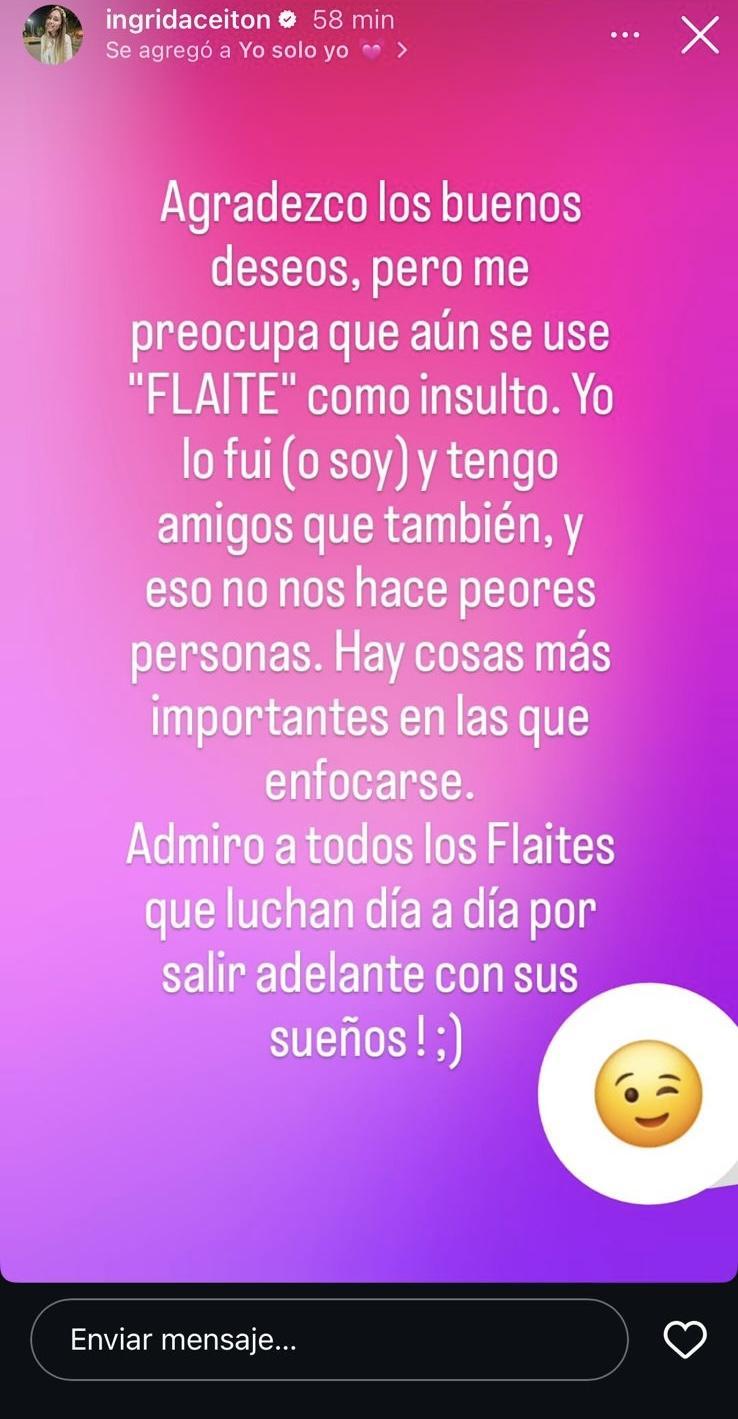 Ingrid Aceitón frena las críticas tras presentar a su pareja actor: fue comparado con su ex en julio de 2025| Instagram