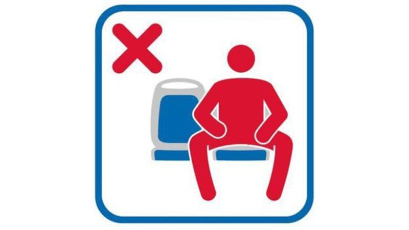 Campaña en el Metro de Madrid por manspreading