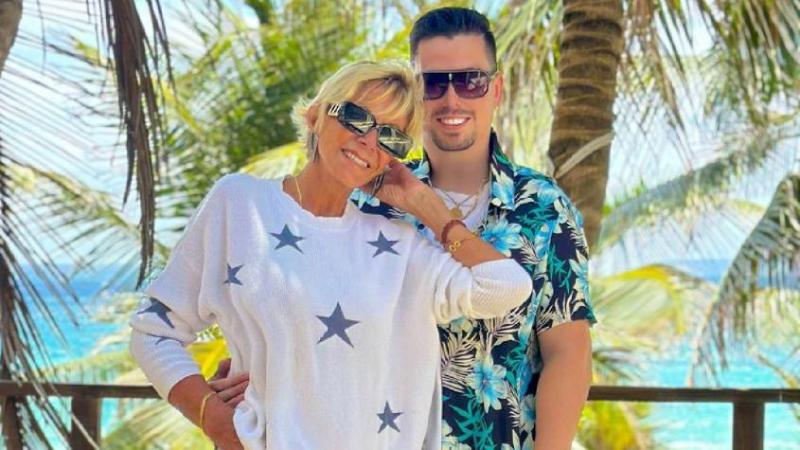 Raquel Argandoña y su hijo Nano Calderón | Instagram