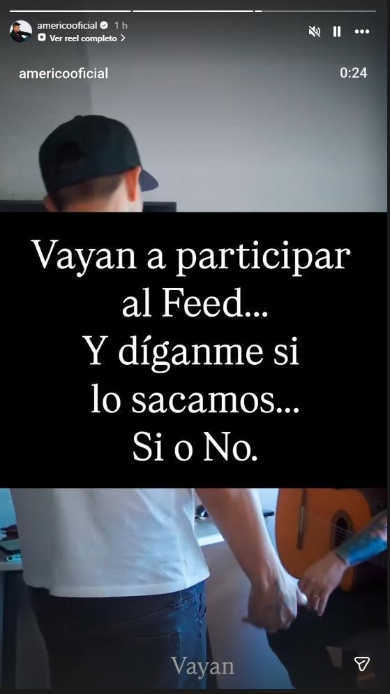 Américo sacará musica para contrar su dolor | Instagram