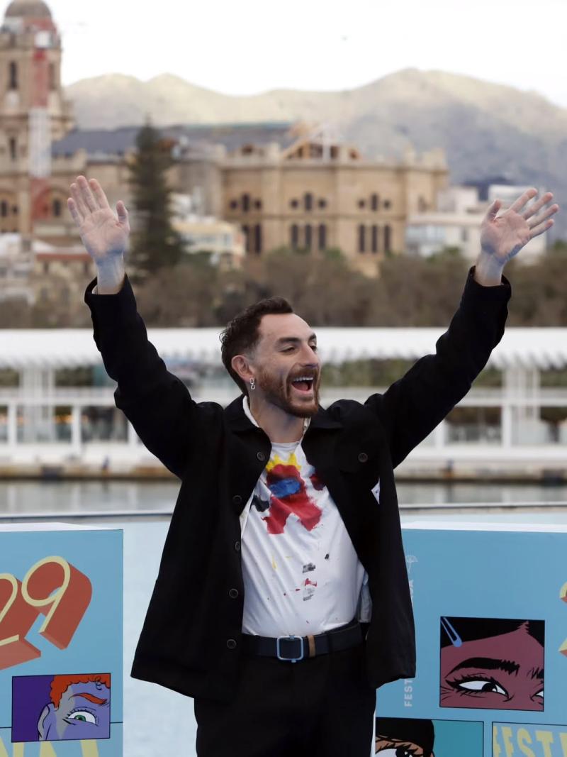 Nicolás Zárate en Málaga. Créditos: Instagram.