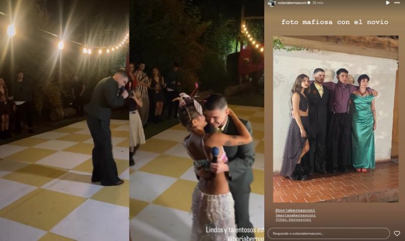 Jorge Arecheta y Octavia Bernasconi se dejan ver juntos en una boda familiar | Instagram