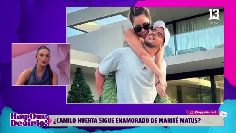 Pamela Díaz aborda molestia de Marité Matus por entrenar con Camilo Huerta | Captura