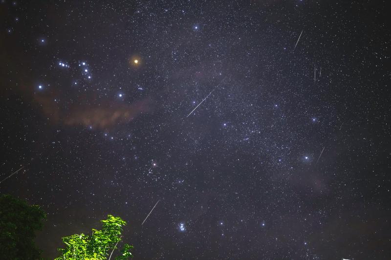 Lluvias de meteoros. Créditos: Pexels.