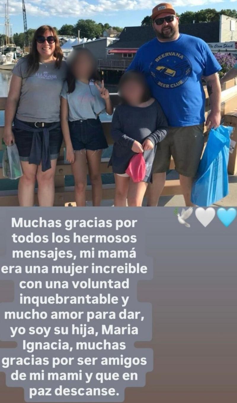 El mensaje de la hija de una de las víctimas de la tragedia en Algarrobo