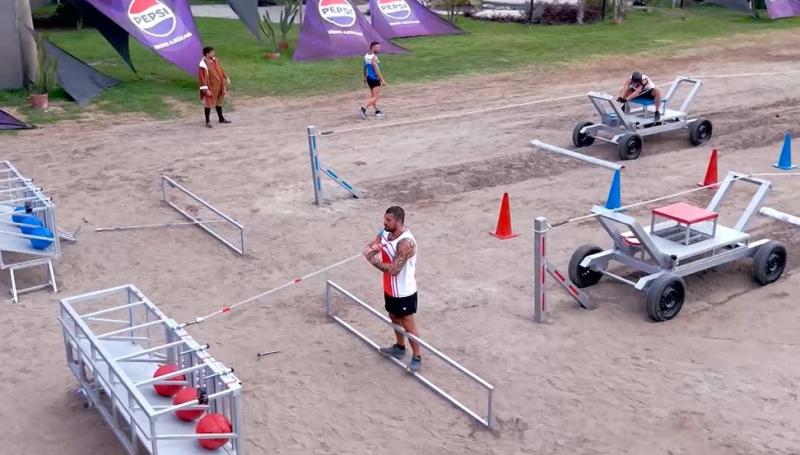 Competencia de salvación en "Mundos Opuestos".