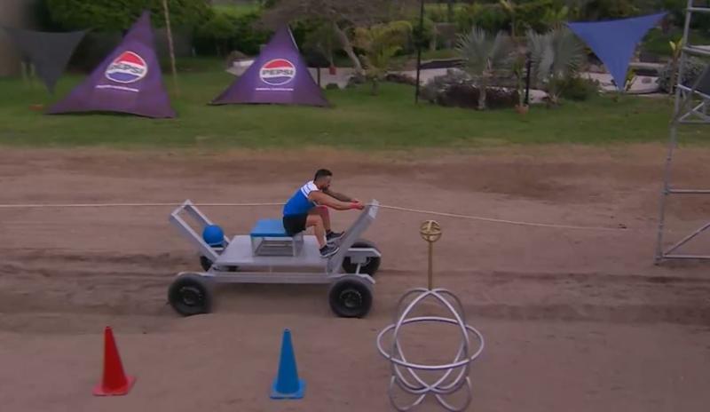 Daúd Gazale en la prueba de salvación.