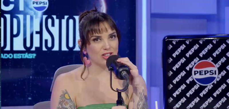 Natu Urtubias en el react de Mundos Opuestos