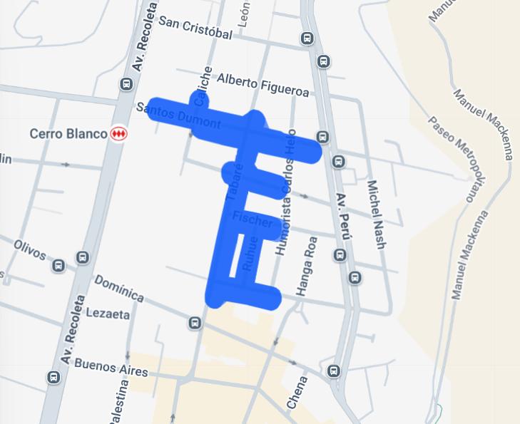 Corte de luz en Recoleta - Enel