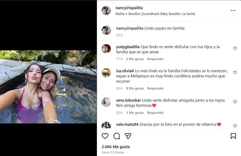 Mamá de Pailita compartió foto junto a su nuera | Instagram