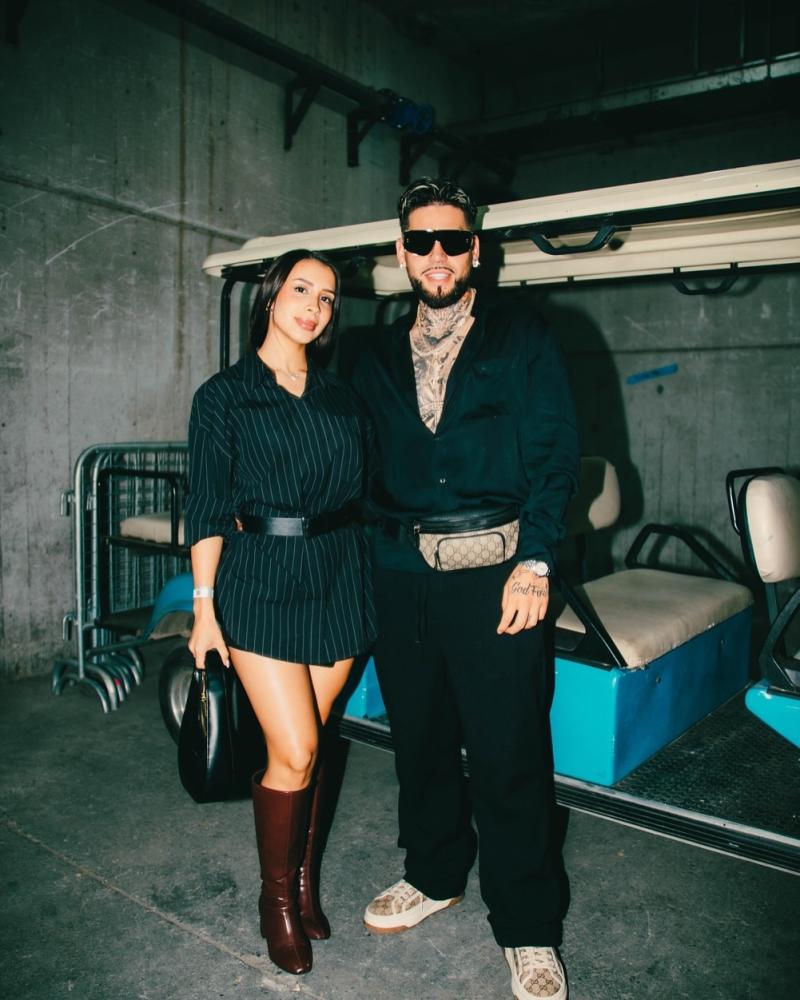 Gino Mella y su pareja | Instragram