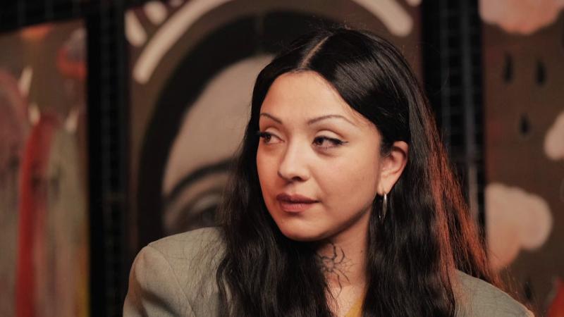 Mon Laferte en Retrato Musical. Créditos: 13C