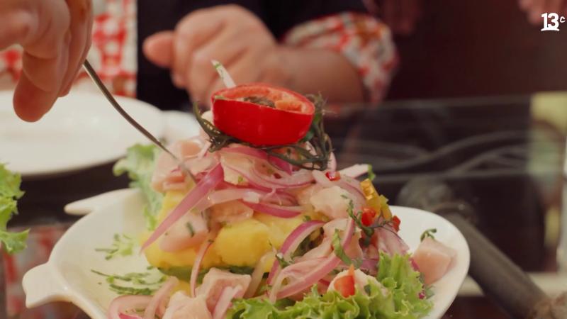 Parte del menú de Zarita Restaurant Bputique. Créditos: Canal 13