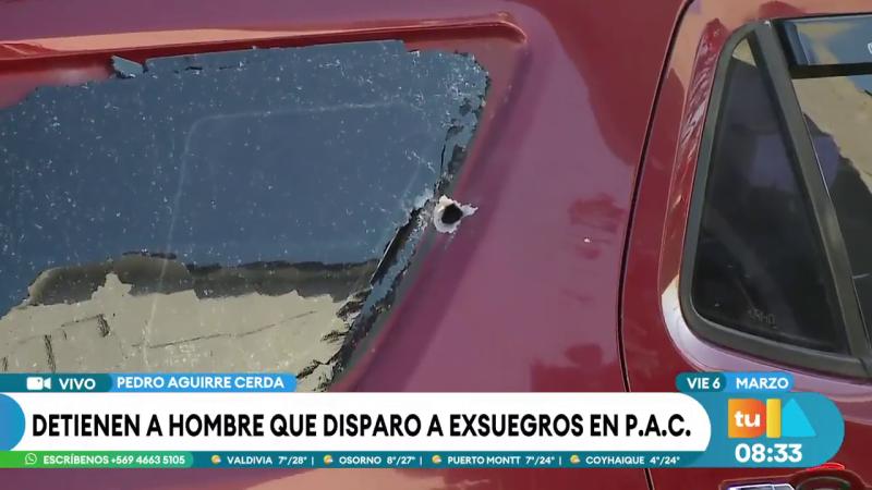 Detienen a hombre que disparó a exsuegros en Pedro Aguirre Cerda | Tu Día