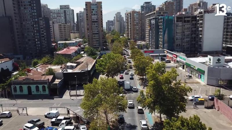 Vista área de Av. Santa Isabel. Créditos: 13C