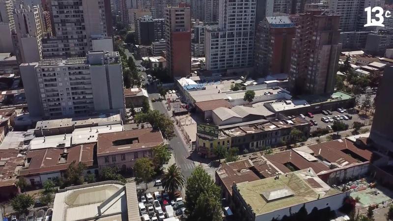 Vista área de Av. Santa Isabel. Créditos: 13C