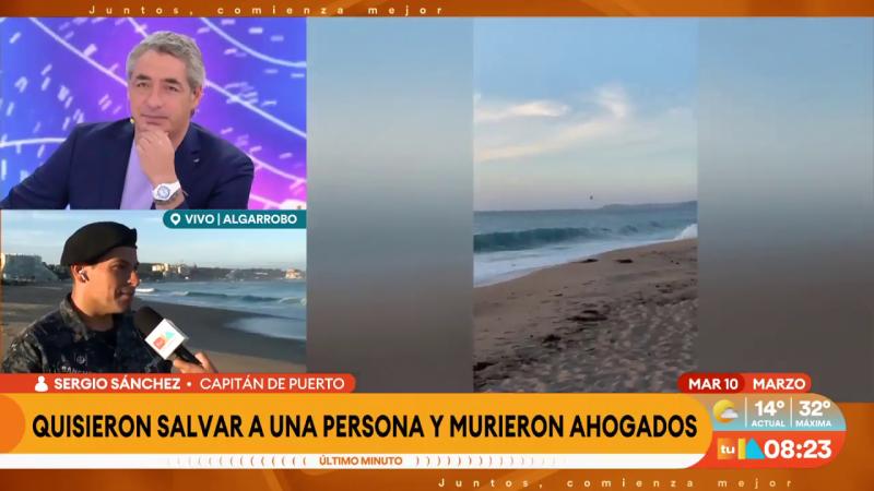 Algarrobo: Quisieron salvar a una persona y murieron ahogados | Tu Día