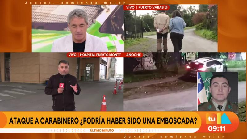 Carabinero baleado en Puerto Varas | Tu Día