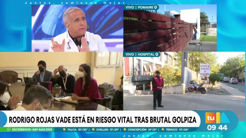 Rodrigo Rojas Vade está en riesgo vital tras brutal golpiza | Tu Día