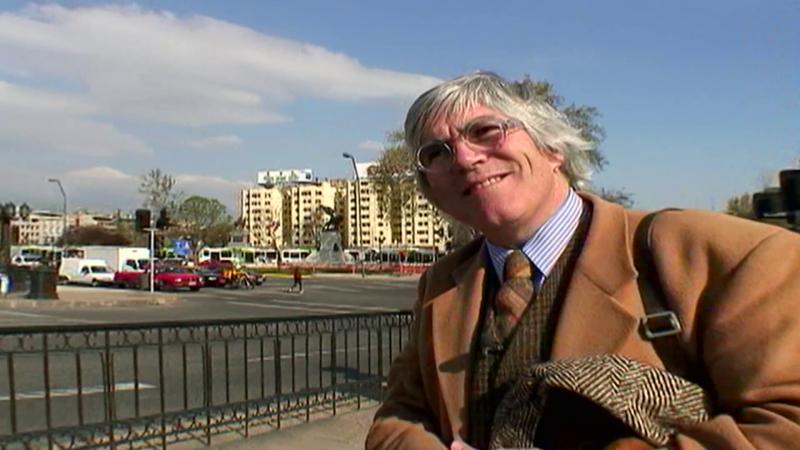 Federico Sánchez en eje Plaza Italia-Plaza Baquedano. Créditos: 13C