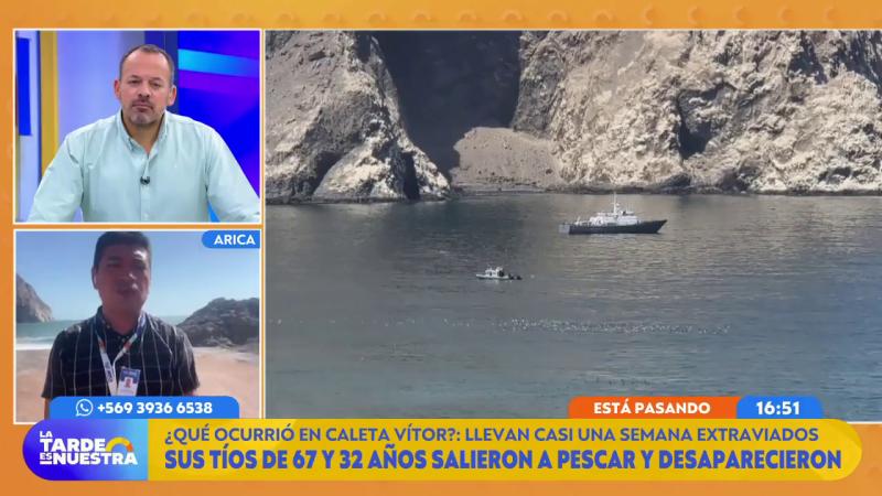 Seis días sin rastro: La angustiante búsqueda de dos pescadores desaparecidos en Arica | La Tarde es Nuestra