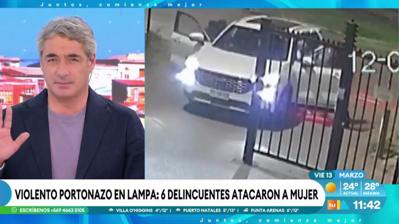 Angustiantes gritos de mujer en violento portonazo | Tu Día