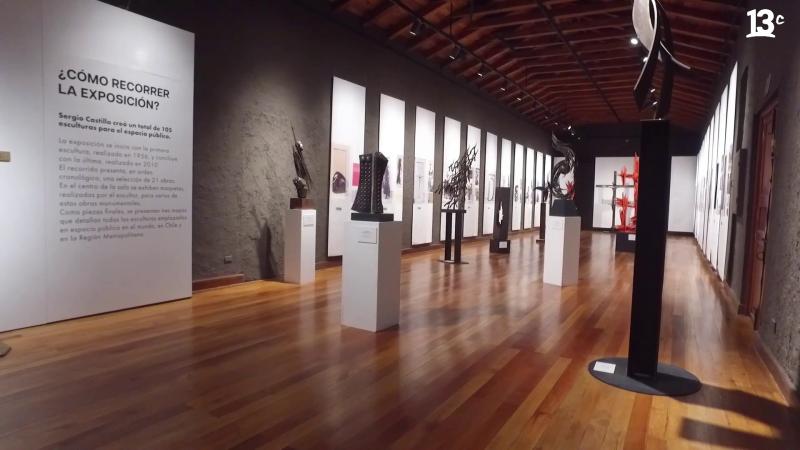 Exposición de Sergio Castillo en Lo Matta Cultural. Créditos: 13C