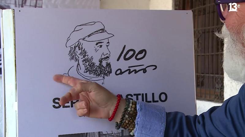 City Tour en exposición de Sergio Castillo en Lo Matta Cultural. Créditos: 13C