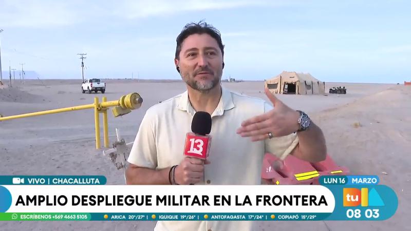 Amplio despliegue militar en la frontera | Tu Día
