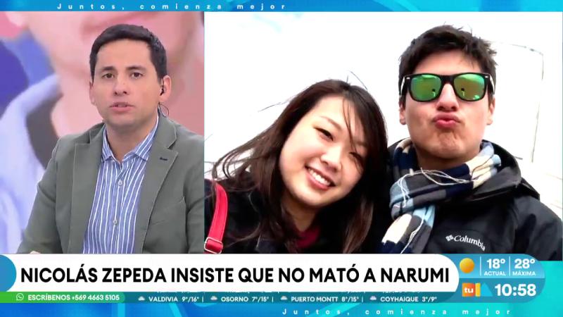 Nicolás Zepeda insiste que no mató a Narumi | Tu Día