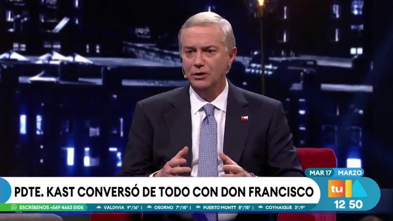 Presidente Kast conversó de todo con Don Francisco | Tu Día