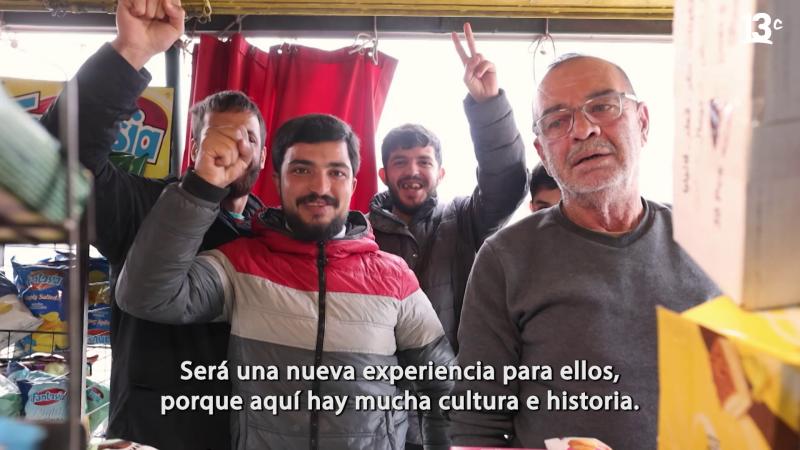 Hombres sirios en "Secretos de un reportero". Créditos: 13C