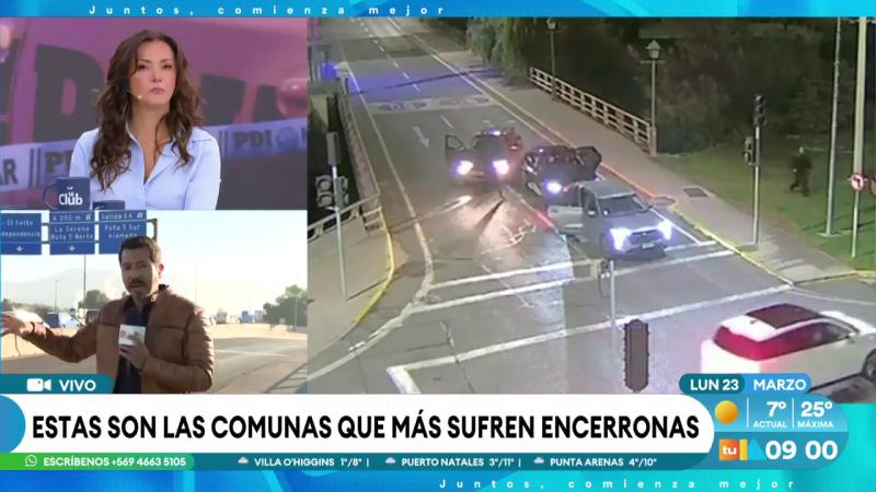 Comunas que más sufren encerronas en la región Metropolitana | Tu Día