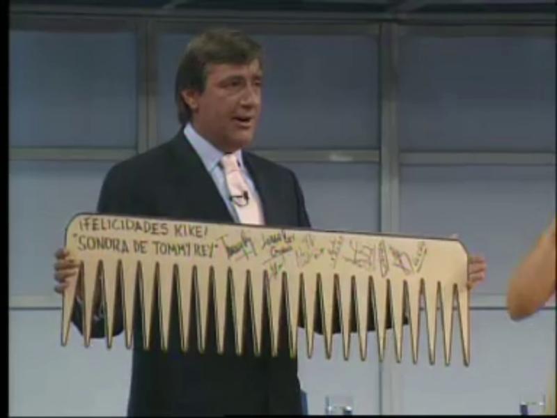 Kike Morandé en Viva el Lunes. Créditos: 13Rec.