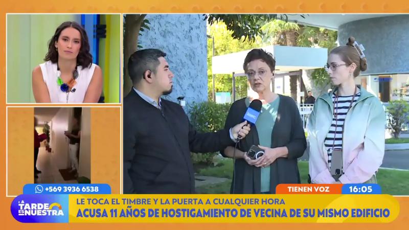 Asegura que salir al pasillo es una pesadilla: su vecina lo hostiga | Viña del Mar | La Tarde es Nuestra