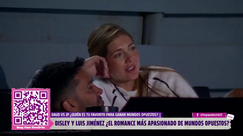 Disley Ramos y Luis Jiménez en Mundos Opuestos