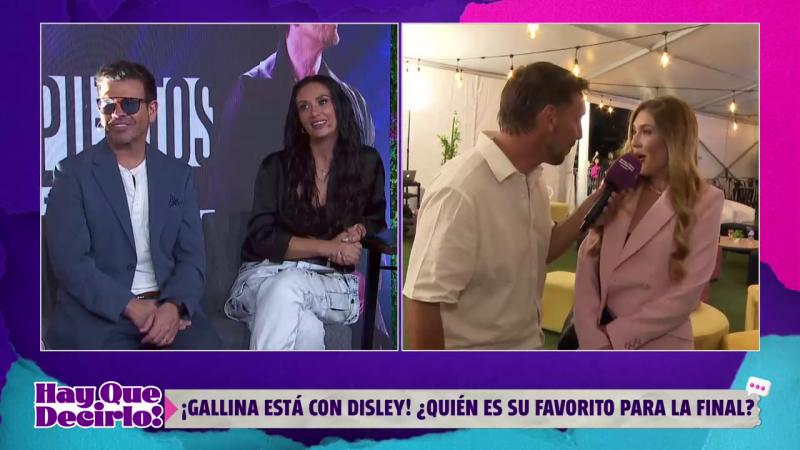 Rodrigo Gallina le pregunta a Disley Ramos sobre su situación sentimental | ¡Hay que Decirlo!