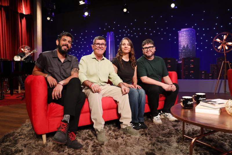 Marcelo Valverde, Marcelo Comparini, Karol Blum y Luis Slimming. Créditos: 13C.