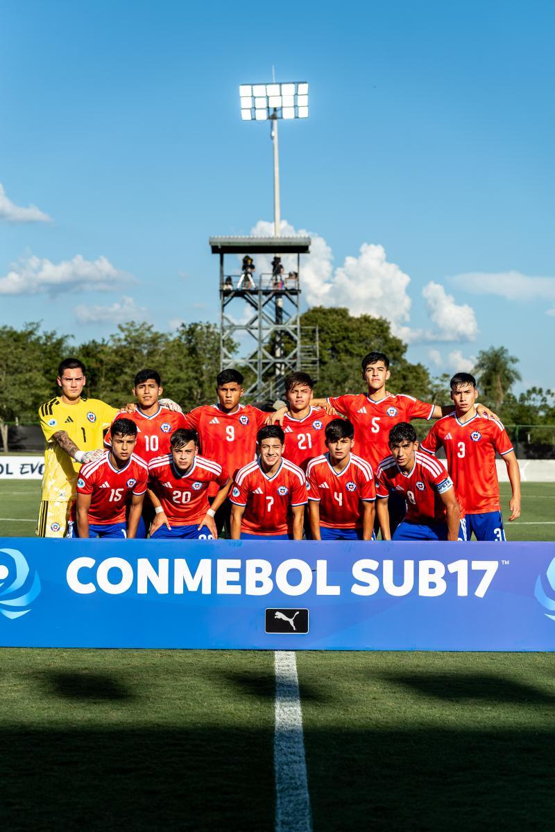La Roja Sub 17 enfrenta a Colombia por la fecha 3 del grupo A