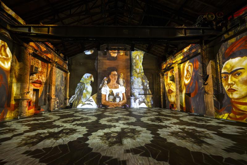 Viva Frida Kahlo llega a Santiago. Créditos: ©Lukas Schulze