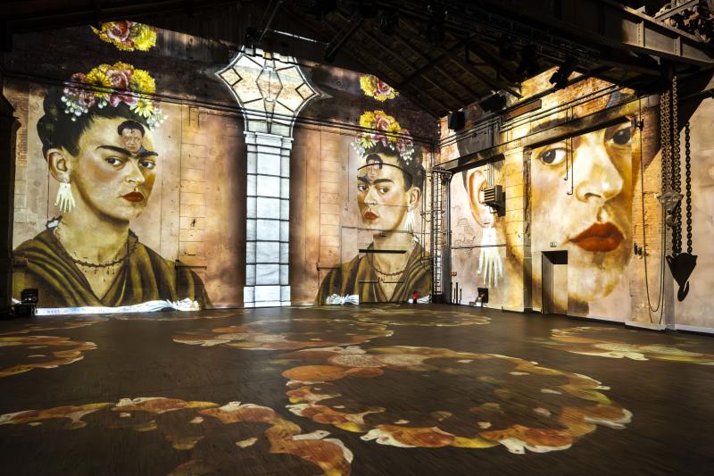 Viva Frida Kahlo llega a Santiago. Créditos: ©Lukas Schulze