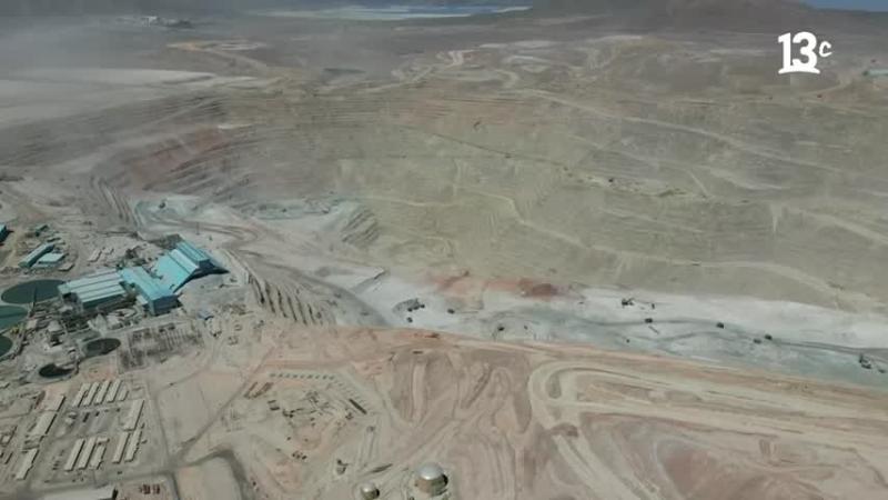 Minera Escondida BHP. Créditos: 13C.