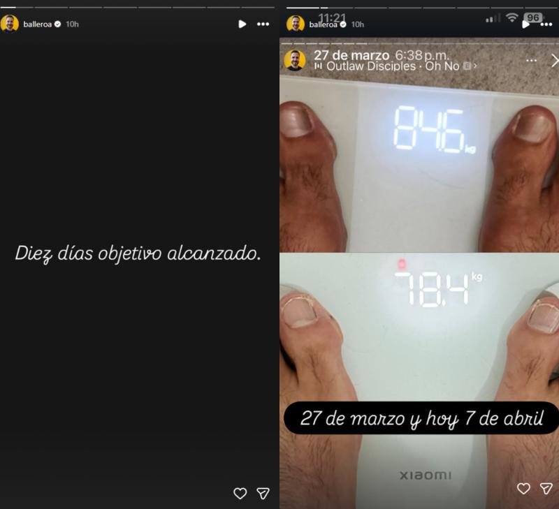 Álvaro Ballero en Instagram