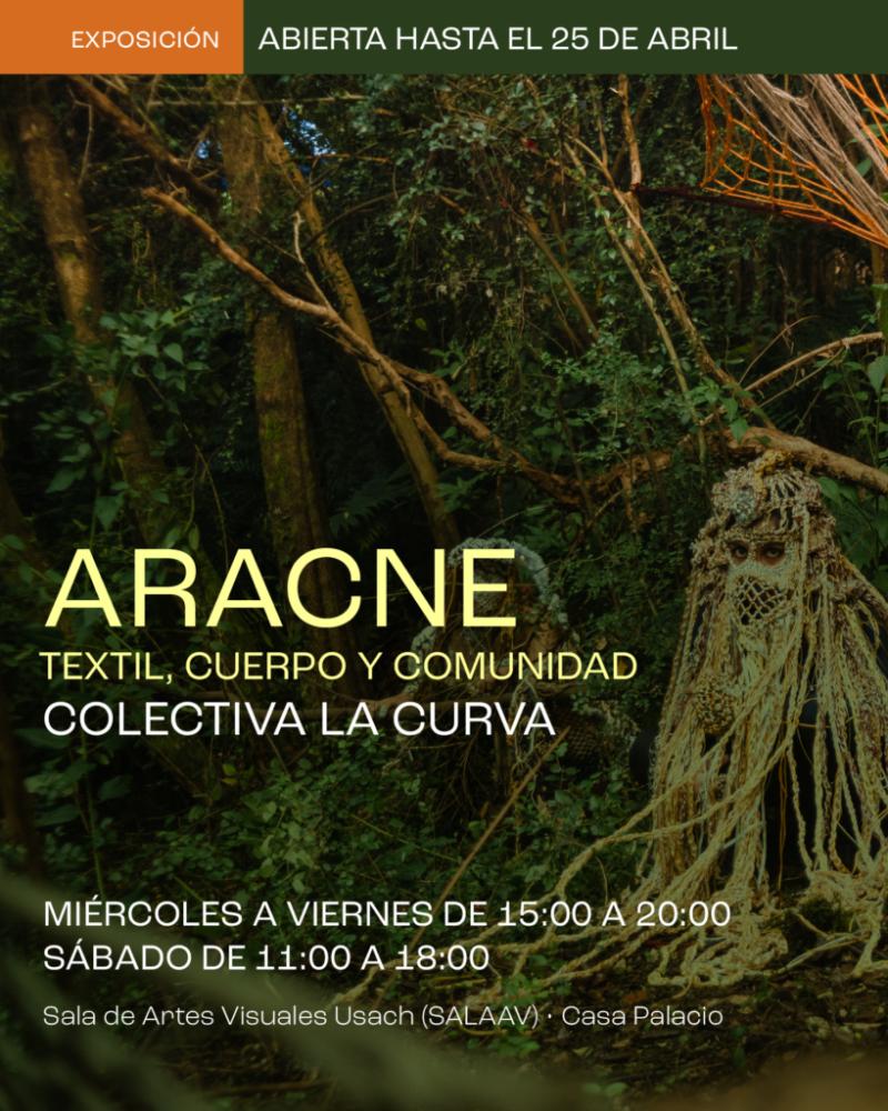 Aracne, Colectivo La Curva. Artes visuales Usach.