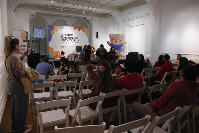 Festival Penguin Providencia. Créditos: Agencia UNO.