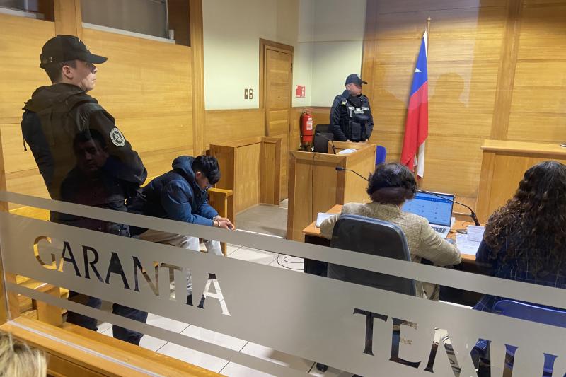 Formalización de Emanuel Ochoa, principal sospechoso del crimen en Temuco - Aton.