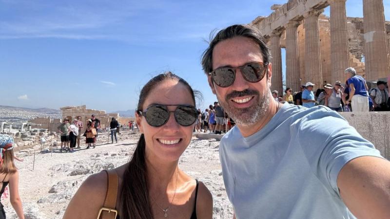 Cata Bono y Francisco Möller