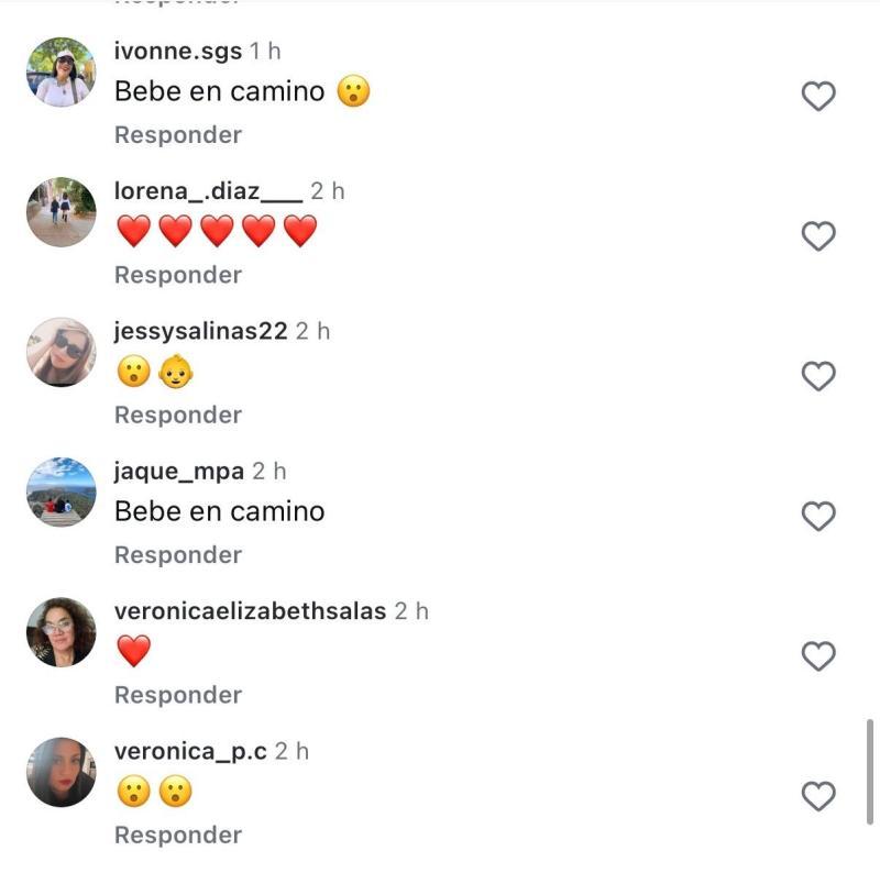 Comentarios por rumores de embarazo | Instagram