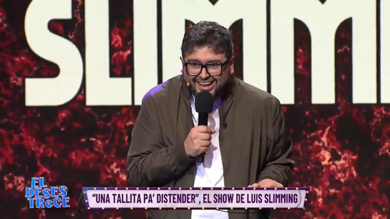 Luis Slimming en El Desestrece - Canal 13