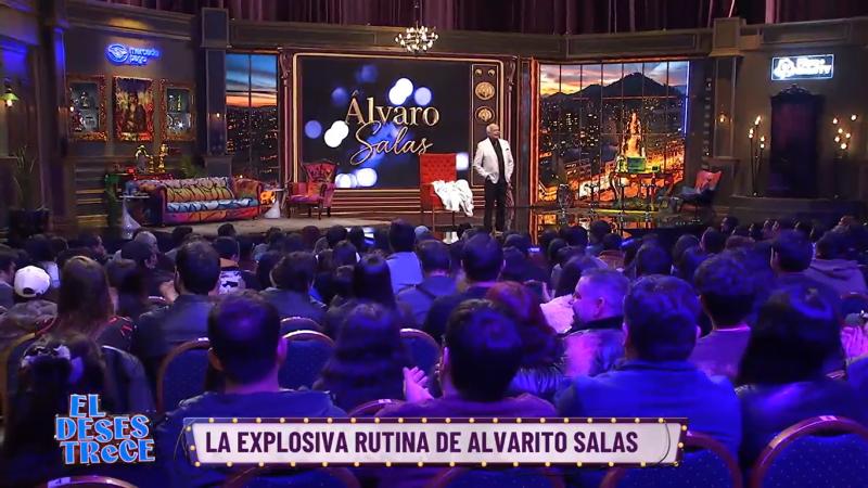 Álvaro Salas en El Desestrece - Canal 13